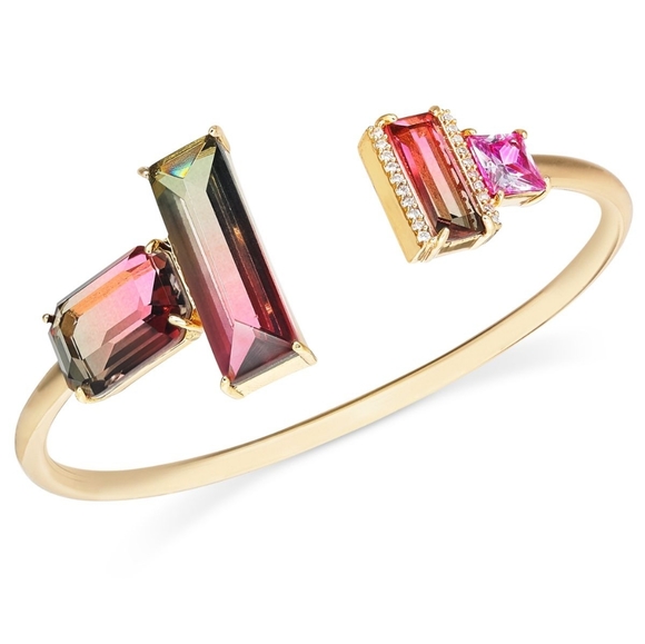 kate spade Jewelry - GOLD KATE SPADE PAVE & OMBRE CUFF